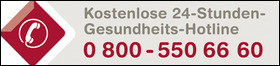 Kostenlose 24h-Gesundheits-Hotline